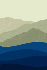 Mountains #3 Poster och Canvastavla