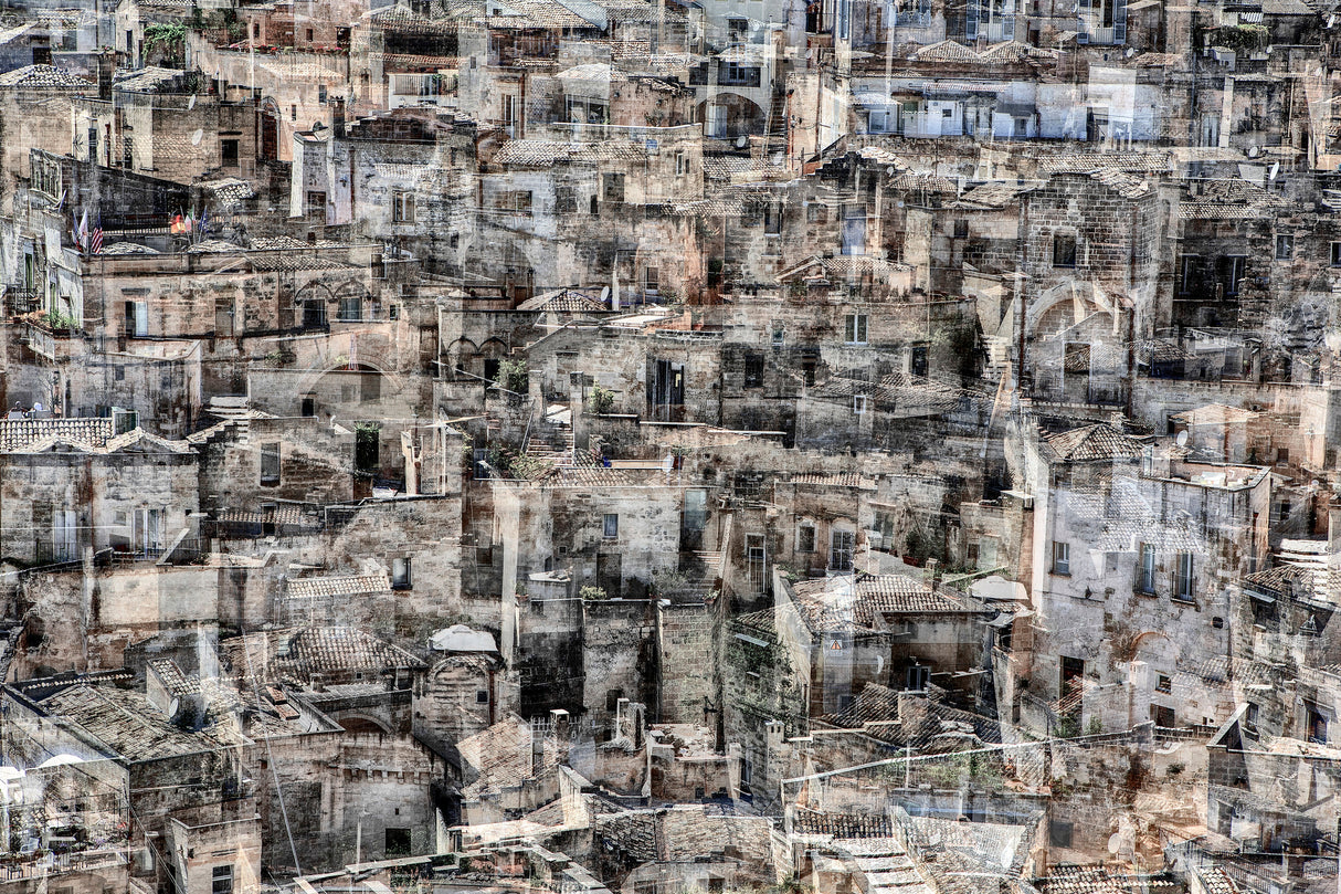 Matera Poster och Canvastavla