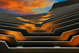 Sunset - Tel Aviv Poster och Canvastavla