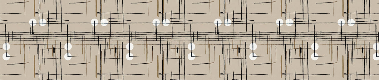 White Dots Pattern Poster och Canvastavla