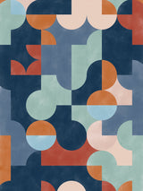 3x4 Aspectratiobluerust31 Poster och Canvastavla