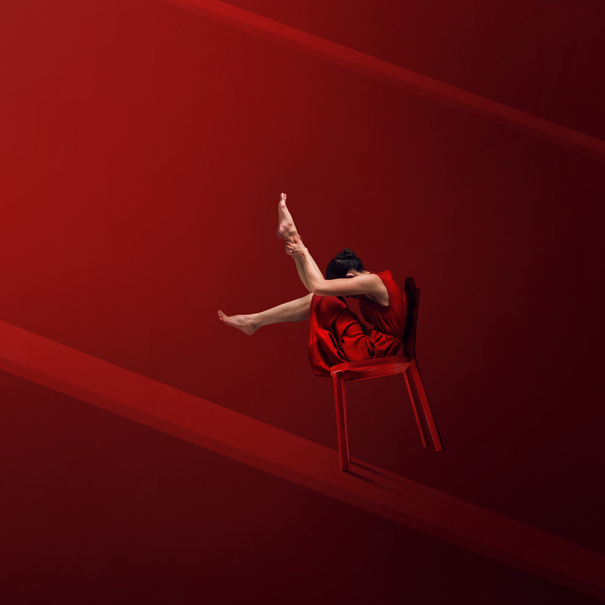 Red Chair Poster och Canvastavla