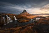 Kirkjufell Poster och Canvastavla