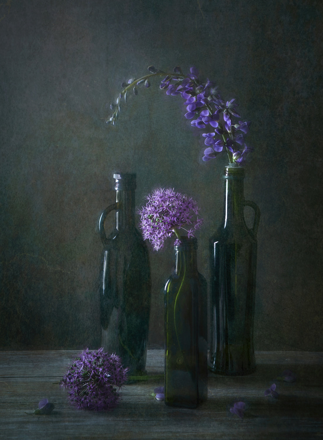 Spring in Bottles Poster och Canvastavla