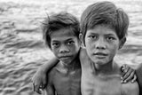 Bajau Boys Poster och Canvastavla