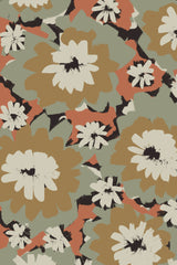 Big Pastel Flowers Poster och Canvastavla