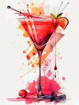Drinks cocktail Poster och Canvastavla