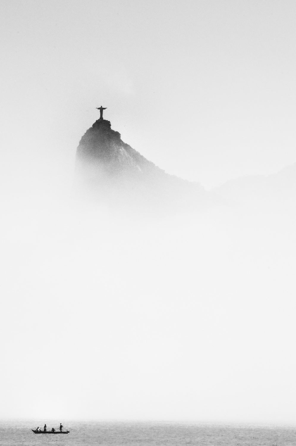 Cristo in the mist Poster och Canvastavla
