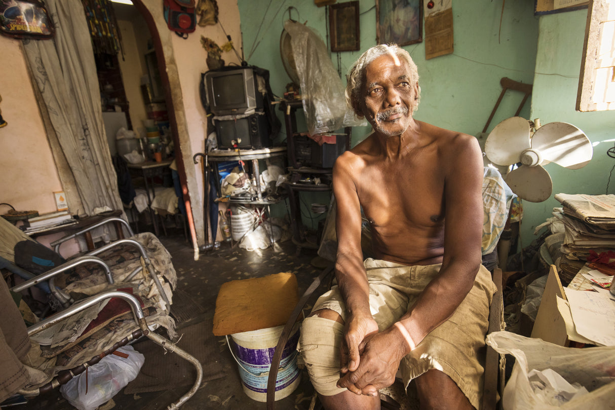 People of Havana, Cuba Poster och Canvastavla