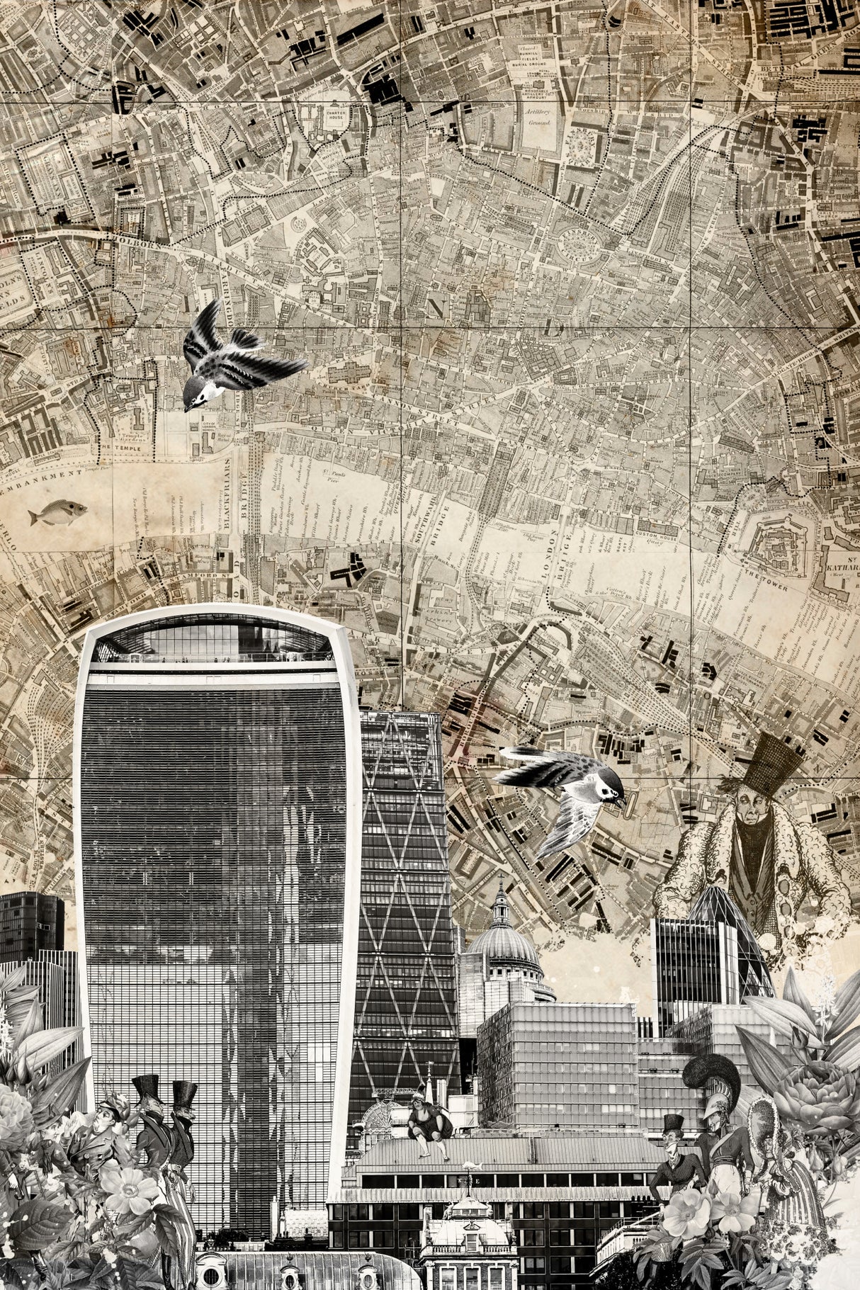 London City (City Breaks) Poster och Canvastavla