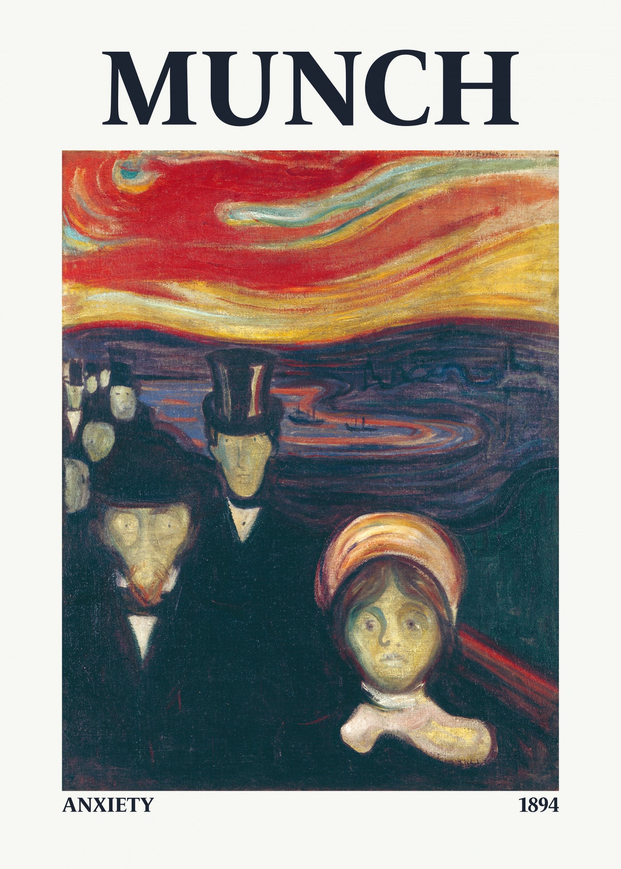 Anxiety Poster och Canvastavla