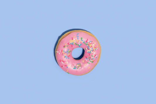Donut Rosa Poster och Canvastavla