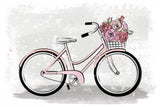 Grey Bike Poster och Canvastavla