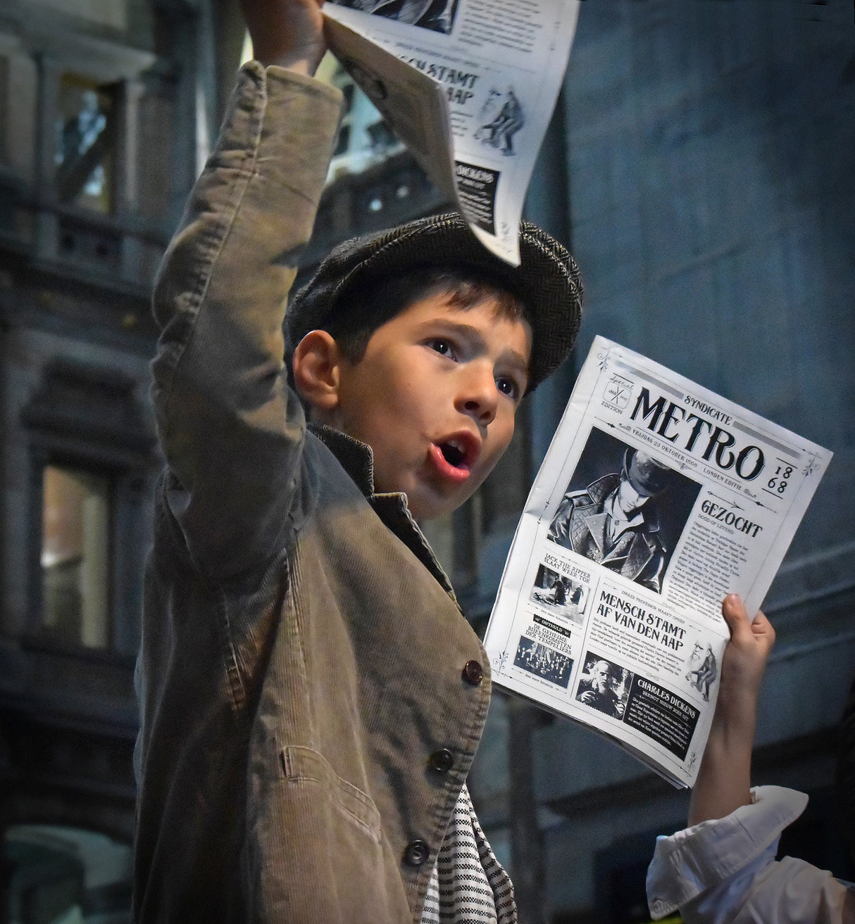 newspaper boys Poster och Canvastavla