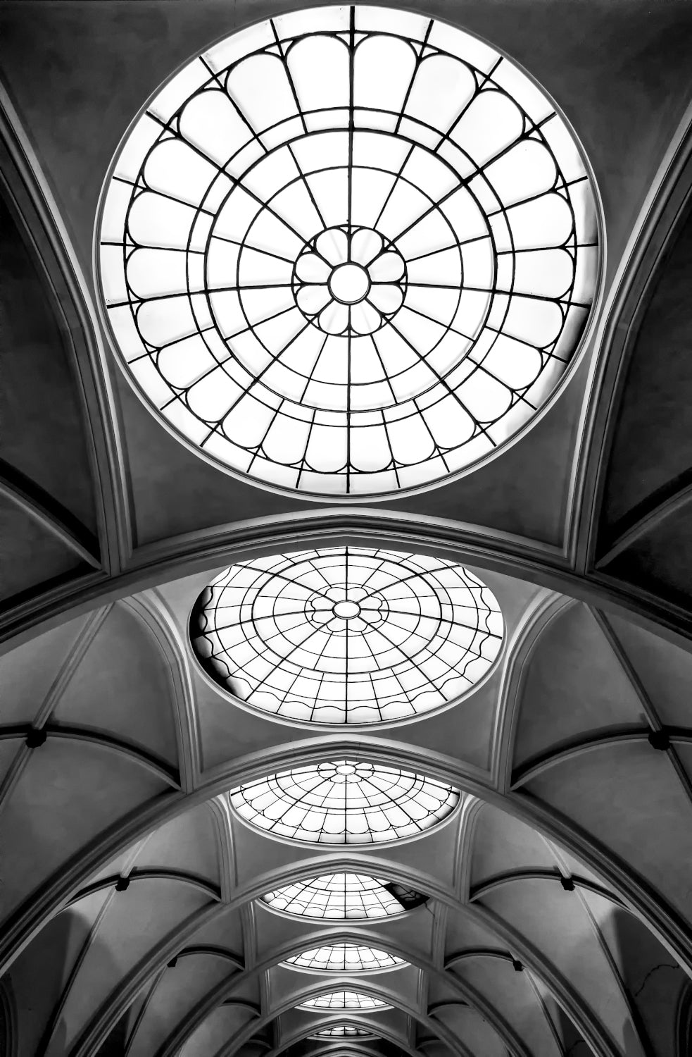 Roof domes Poster och Canvastavla
