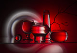 From the series "Experiments with glass" Poster och Canvastavla