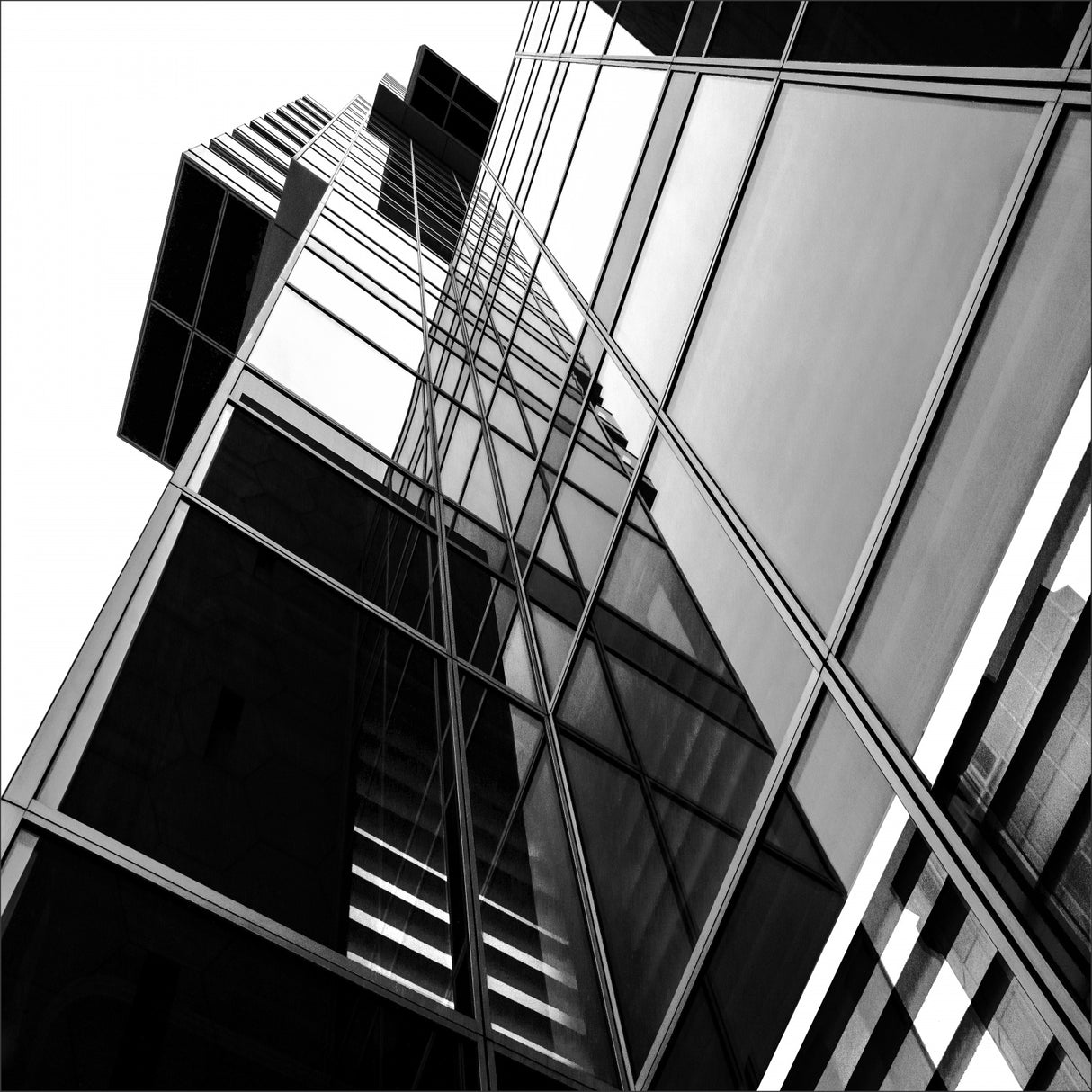 glass construction Poster och Canvastavla