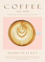 Coffee Est. 1979 Poster och Canvastavla