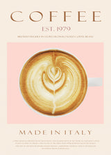 Coffee Est. 1979 Poster och Canvastavla