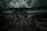 Dark it was, the moon shone bright Poster och Canvastavla