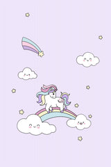 Kawaii Unicorn Poster och Canvastavla