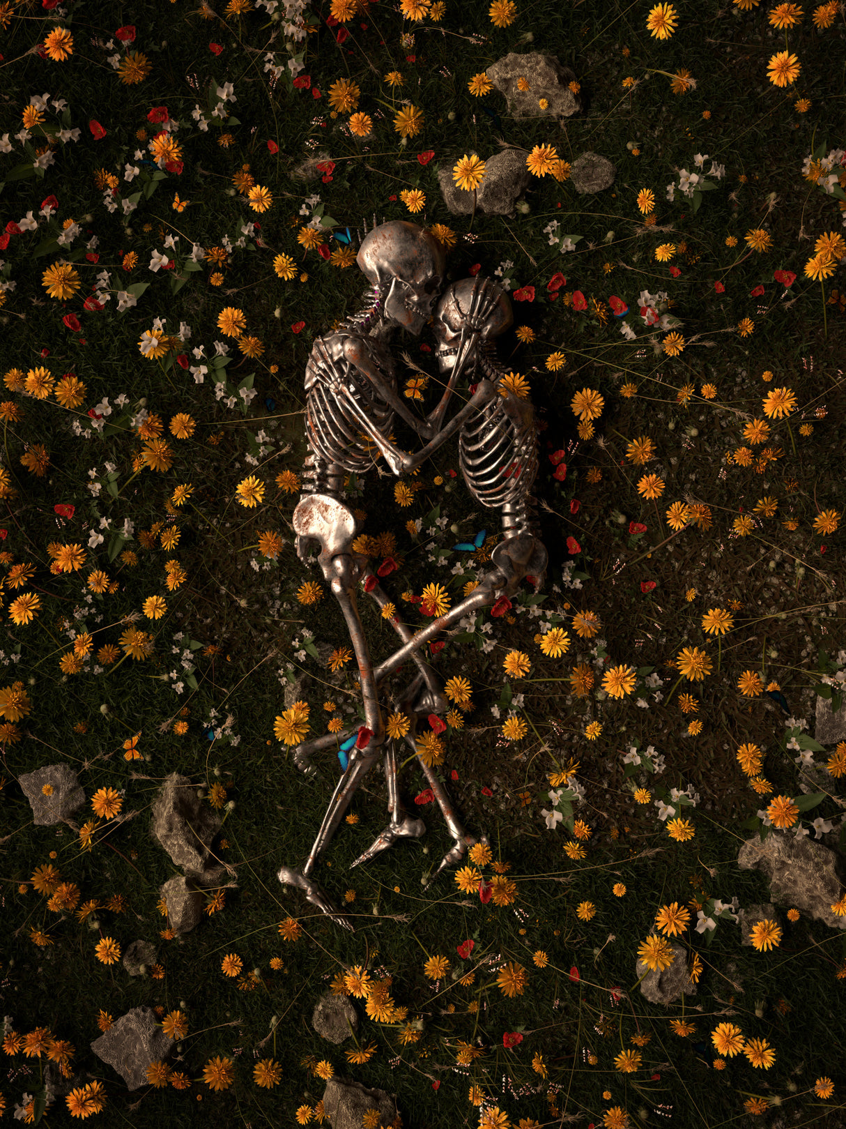 Memento Mori Poster och Canvastavla