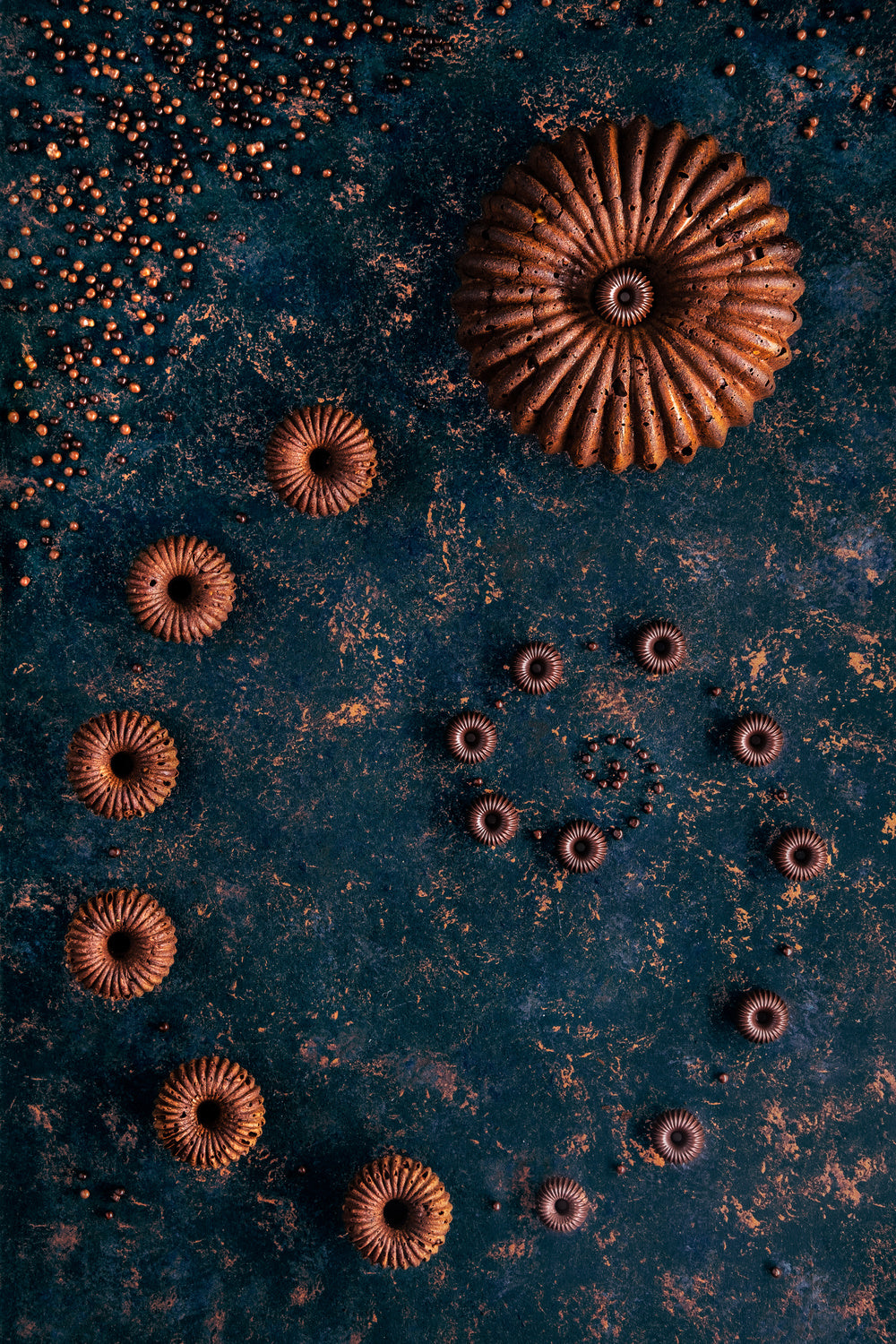 Chocolate bundt cake Poster och Canvastavla
