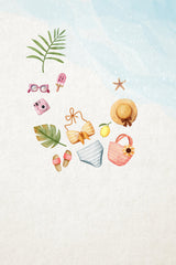Cool Summer Swimwear Home Poster och Canvastavla