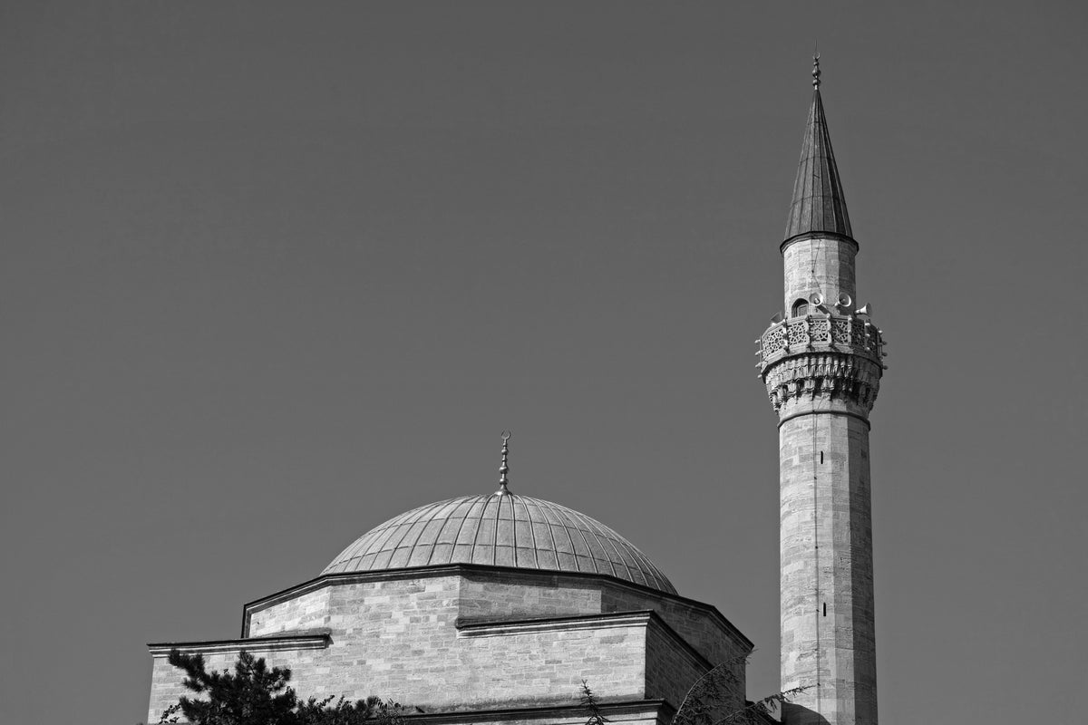 historical mosque from Istanbul, Turkey Poster och Canvastavla