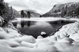Winter by the lake Poster och Canvastavla