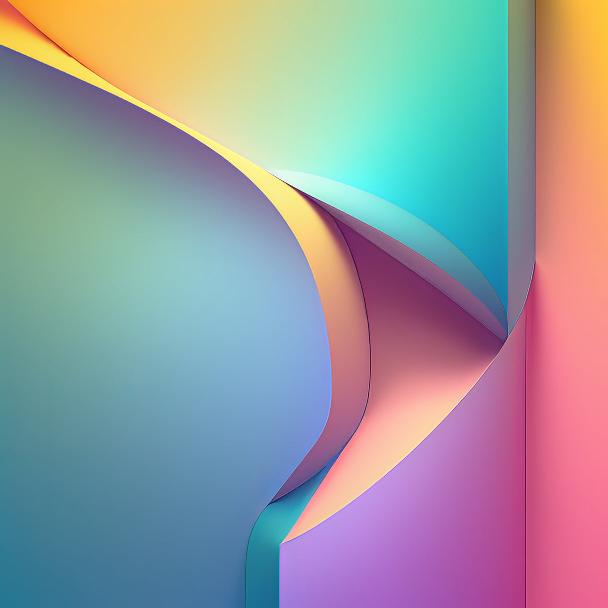 Gradient 38 Poster och Canvastavla