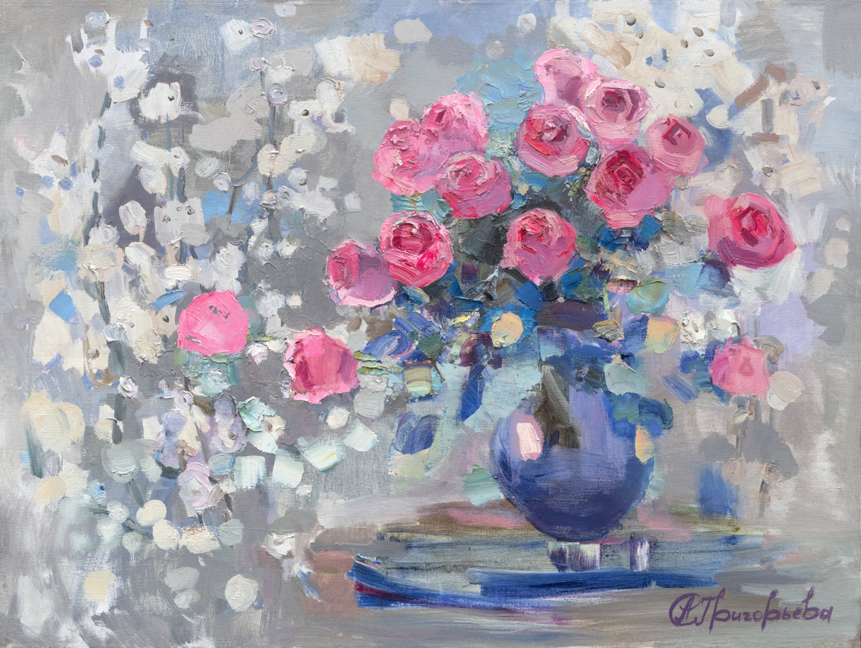 ROSES. SPRING TENDERNESS Poster och Canvastavla