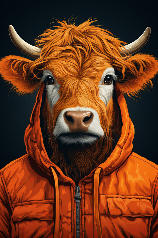Bull 2 Poster och Canvastavla