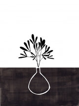 Ink Vase Poster och Canvastavla