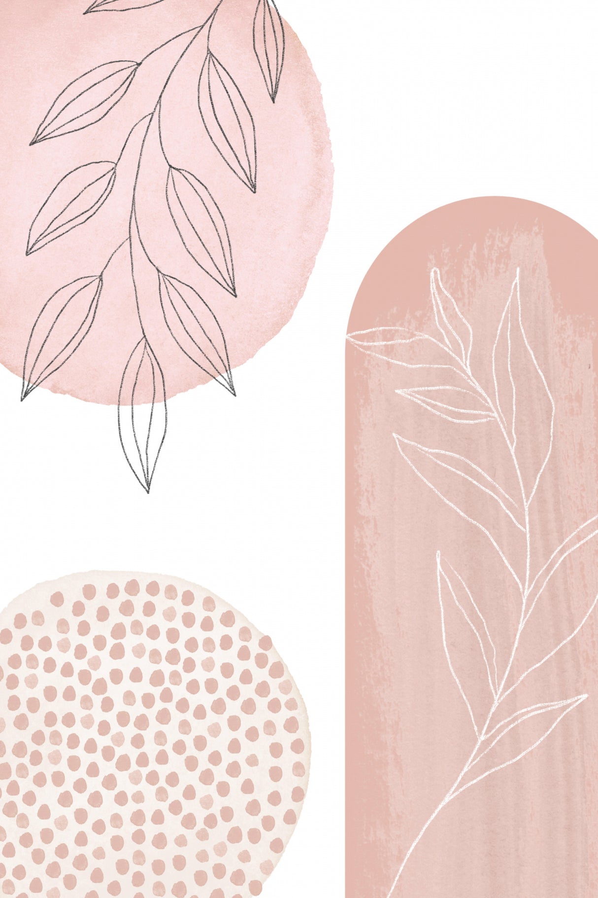 Love Pink-1 Poster och Canvastavla