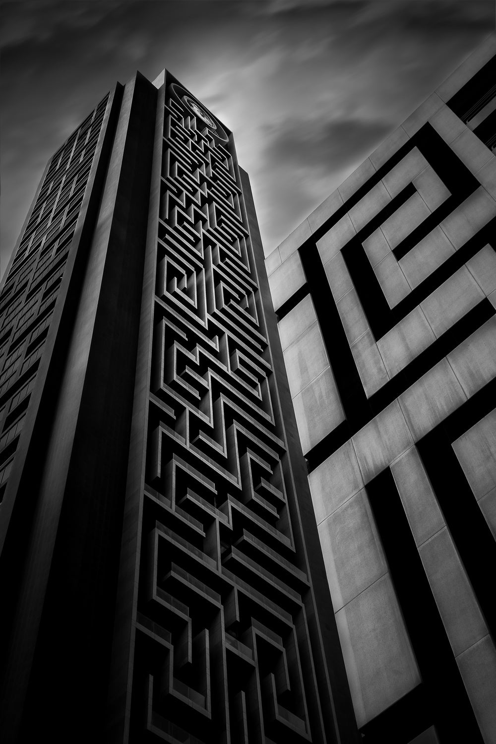 Double maze Poster och Canvastavla