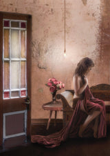 '...I'll just stay home and make believe you care...' Poster och Canvastavla