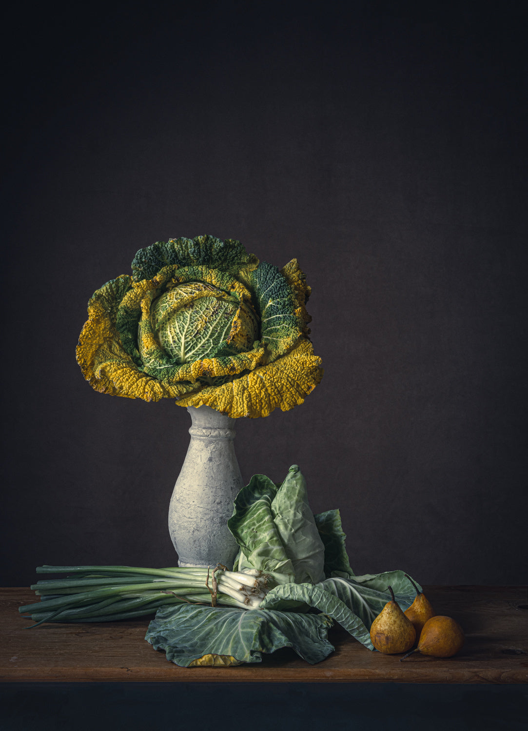 Still life yellowed vegetables Poster och Canvastavla