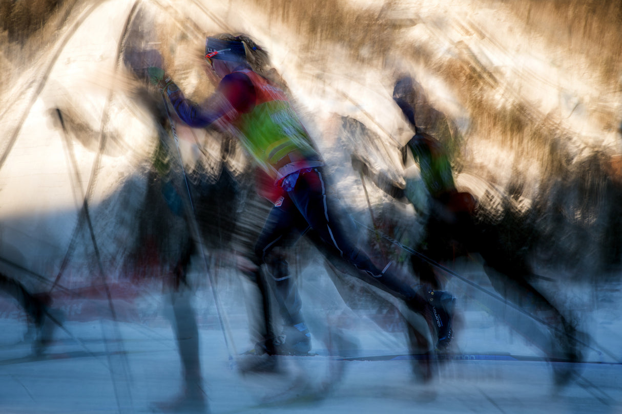Race Poster och Canvastavla