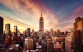 Midtown Sunset Poster och Canvastavla