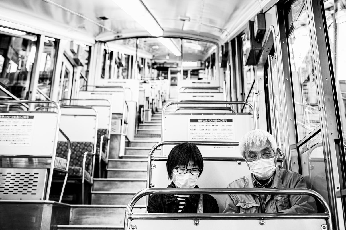 On the way to Koyasan Poster och Canvastavla