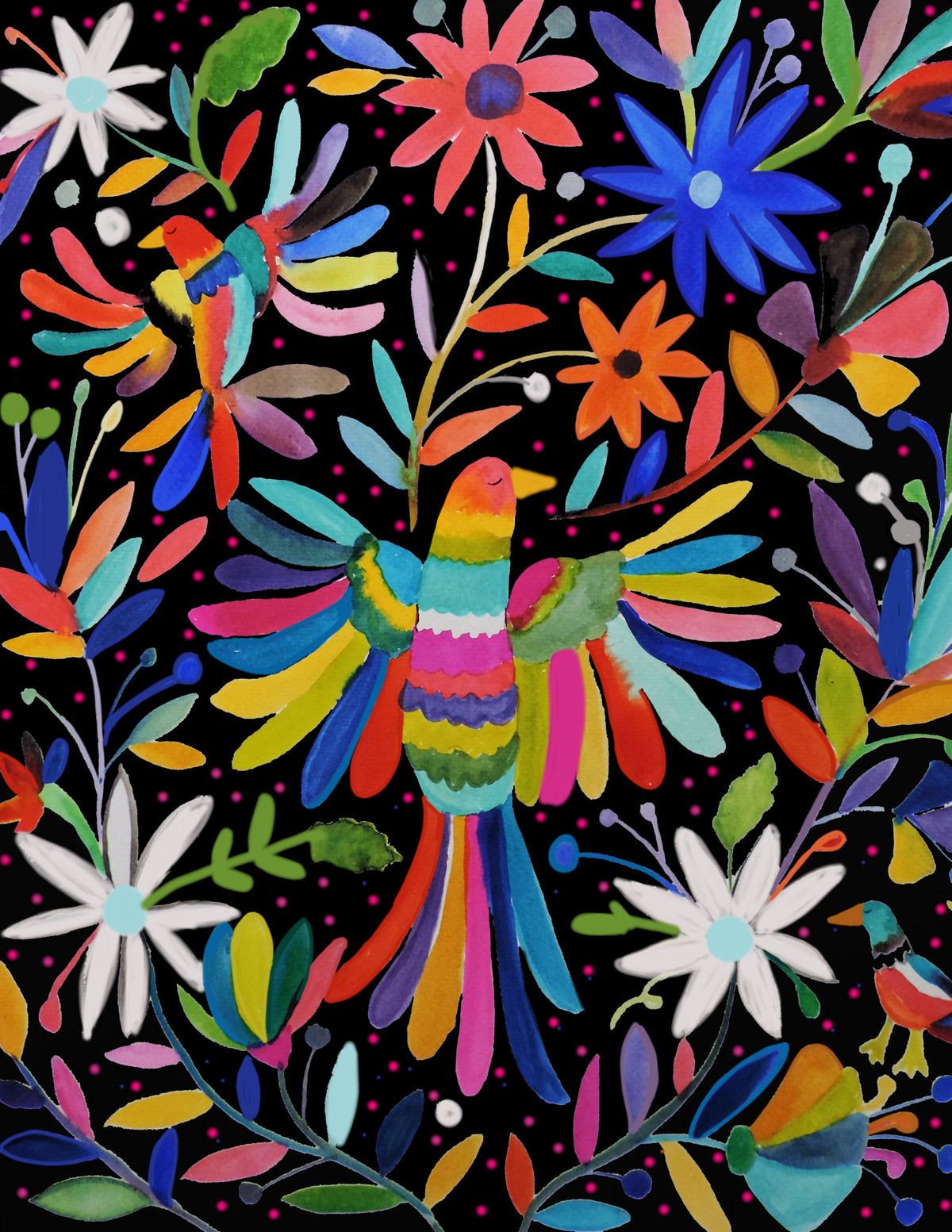 Pajaros Poster och Canvastavla