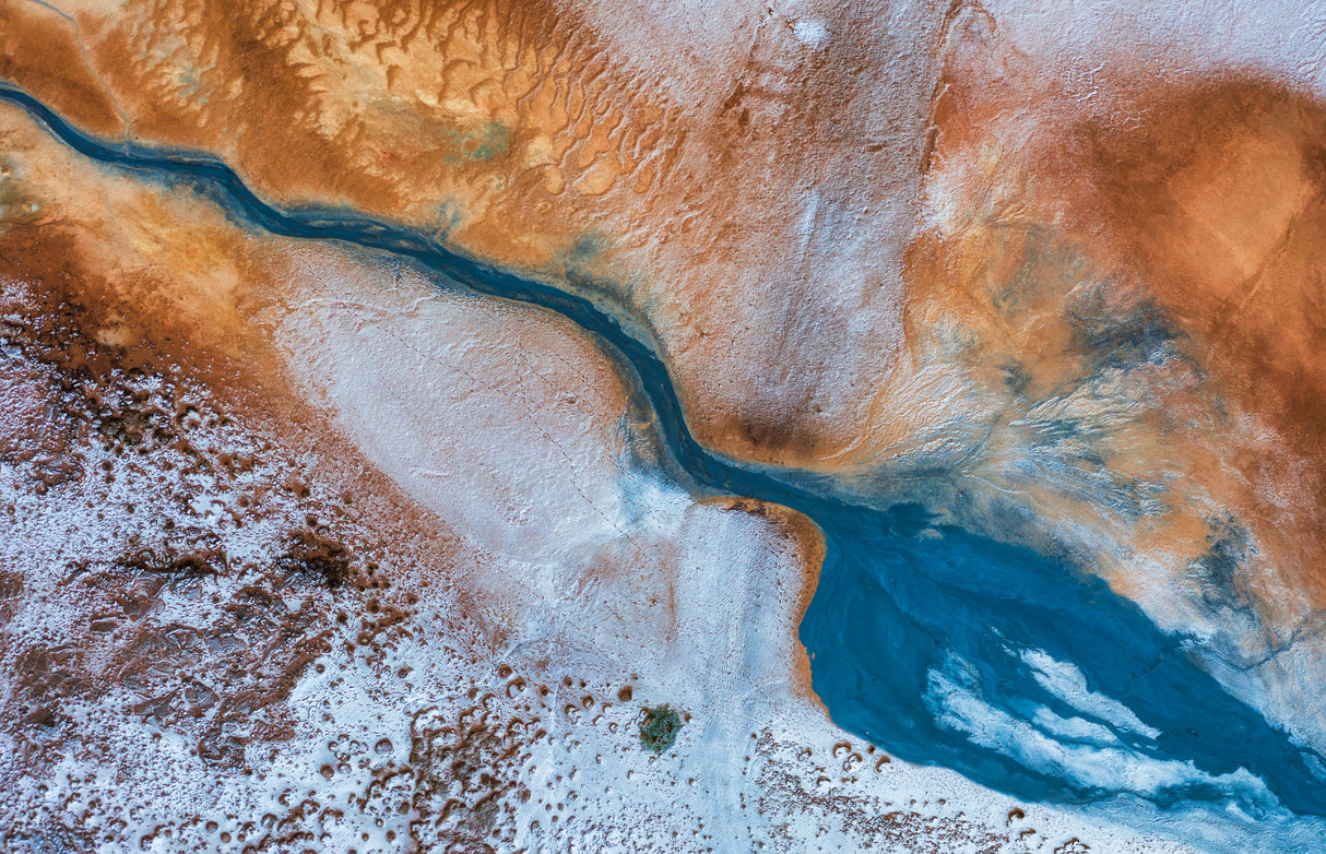 Geothermal river Poster och Canvastavla
