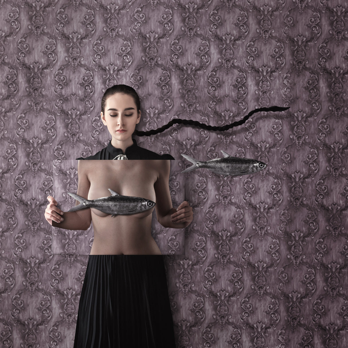 There Is A Fish Inside Me Poster och Canvastavla