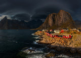 Hamnøy Poster och Canvastavla