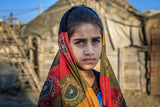Balochi girl Poster och Canvastavla