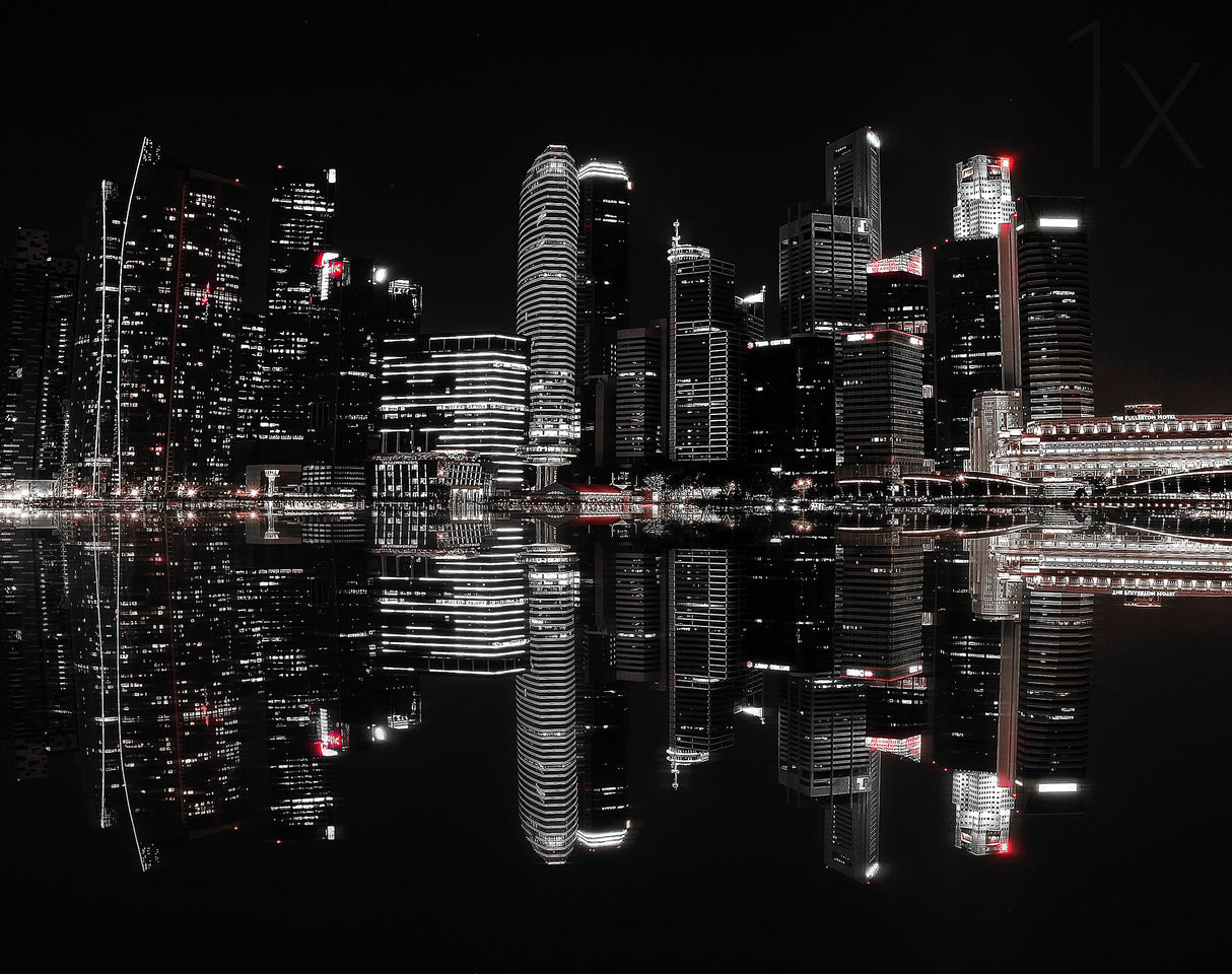 Night in the City Poster och Canvastavla