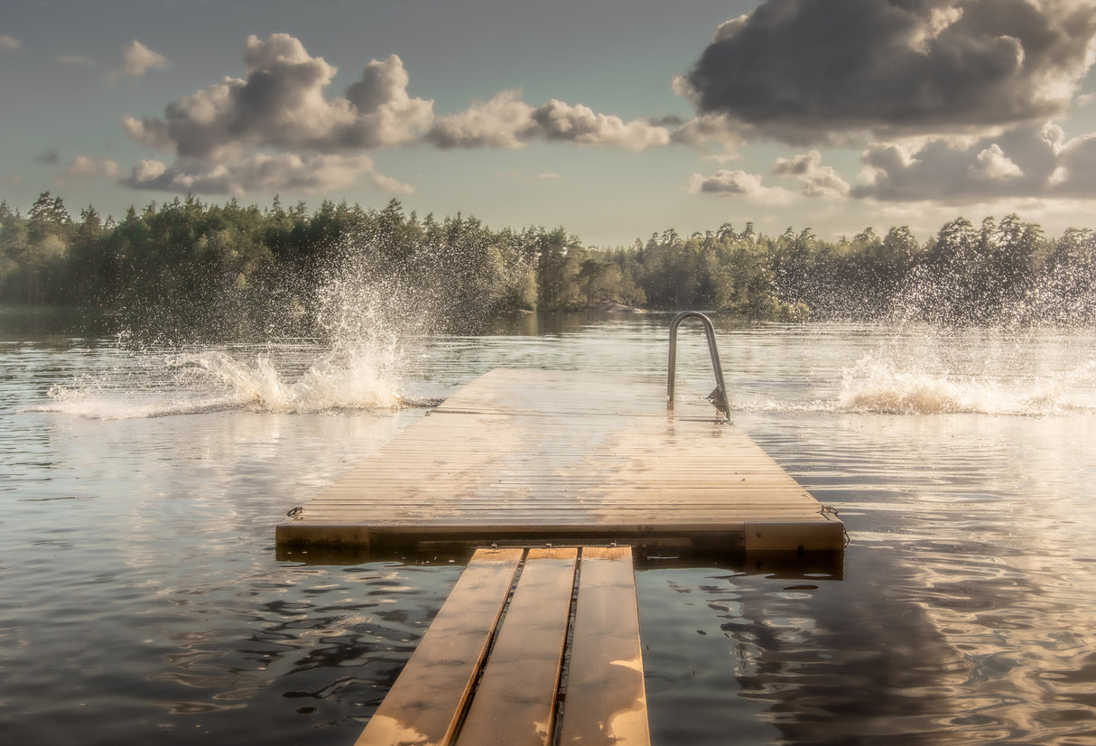 The diving board Poster och Canvastavla