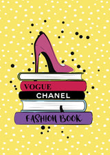 Fashion Books Poster och Canvastavla