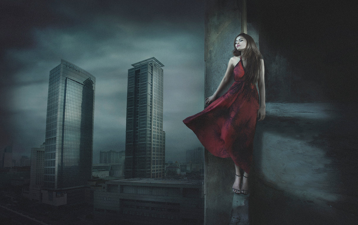 My Love Ends at the 16th fl Poster och Canvastavla